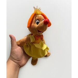 Disney Store Suzy Mouse of Cinderella Plush 9" Stuffed Doll Soft Stuffed Animal